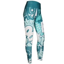 Load image into Gallery viewer, CHRLEISURE Women Digital Printing Leggings Workout Leggings High Waist Push Up Leggins Mujer Fitness Leggings Women'S Pants