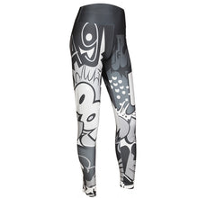 Load image into Gallery viewer, CHRLEISURE Women Digital Printing Leggings Workout Leggings High Waist Push Up Leggins Mujer Fitness Leggings Women'S Pants