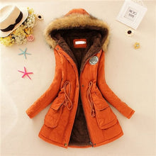 Load image into Gallery viewer, Women Fashion Parkas Winter Coats