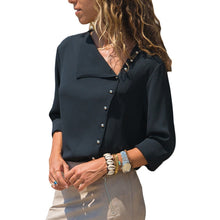 Load image into Gallery viewer, Chiffon Blouse 2019 Fashion Long Sleeve